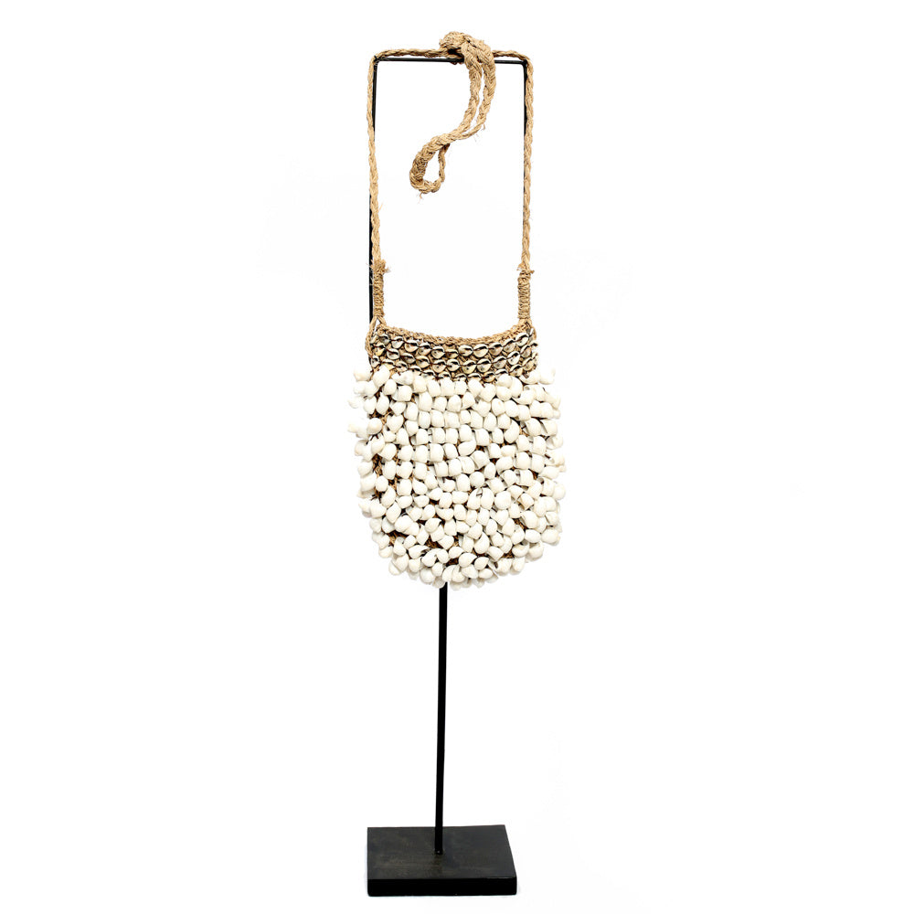 The Shell Purse on Stand